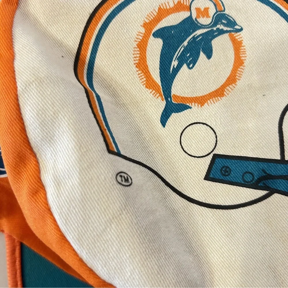NFL Miami Dolphins White, Orange & Teal Camp Hat - Picture 9 of 12